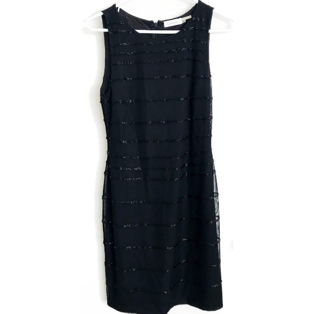 Calvin Klein - Black fitted dress